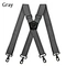 Black Hook Buckle Suspender